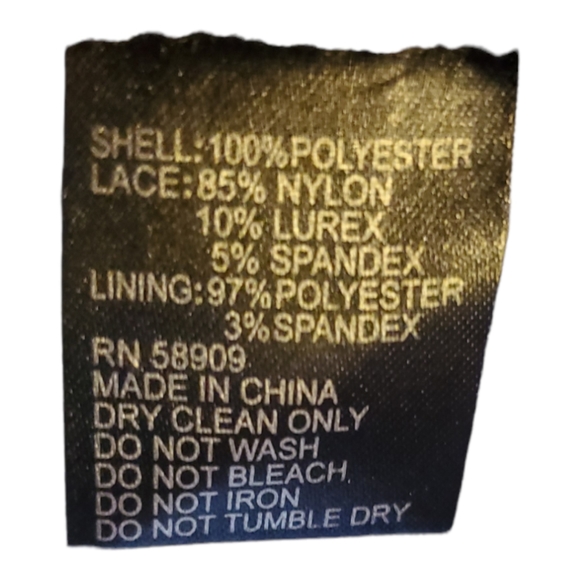 Gianni Bini Maxi GOWN with chiffon skirt. Lilac color, size 6. - Picture 8 of 9